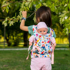 HappyVk Baby Doll Carrier for Reborn Kids Toy Play Carrier Doll Accessories Mermaid