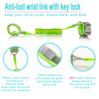 HappyVk -Toddler Leash- Baby Harness Anti-Lost Wrist Link - Ages 1-4