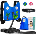 HappyVk-Toddler Leash-Baby Leash and Belt for Parents- Ages 1-4- Dinosaur