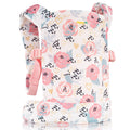 HappyVk Baby Doll Carrier for Little Girls Kids Toy Baby Carrier for Reborn Baby Doll Accessories Pink Roses