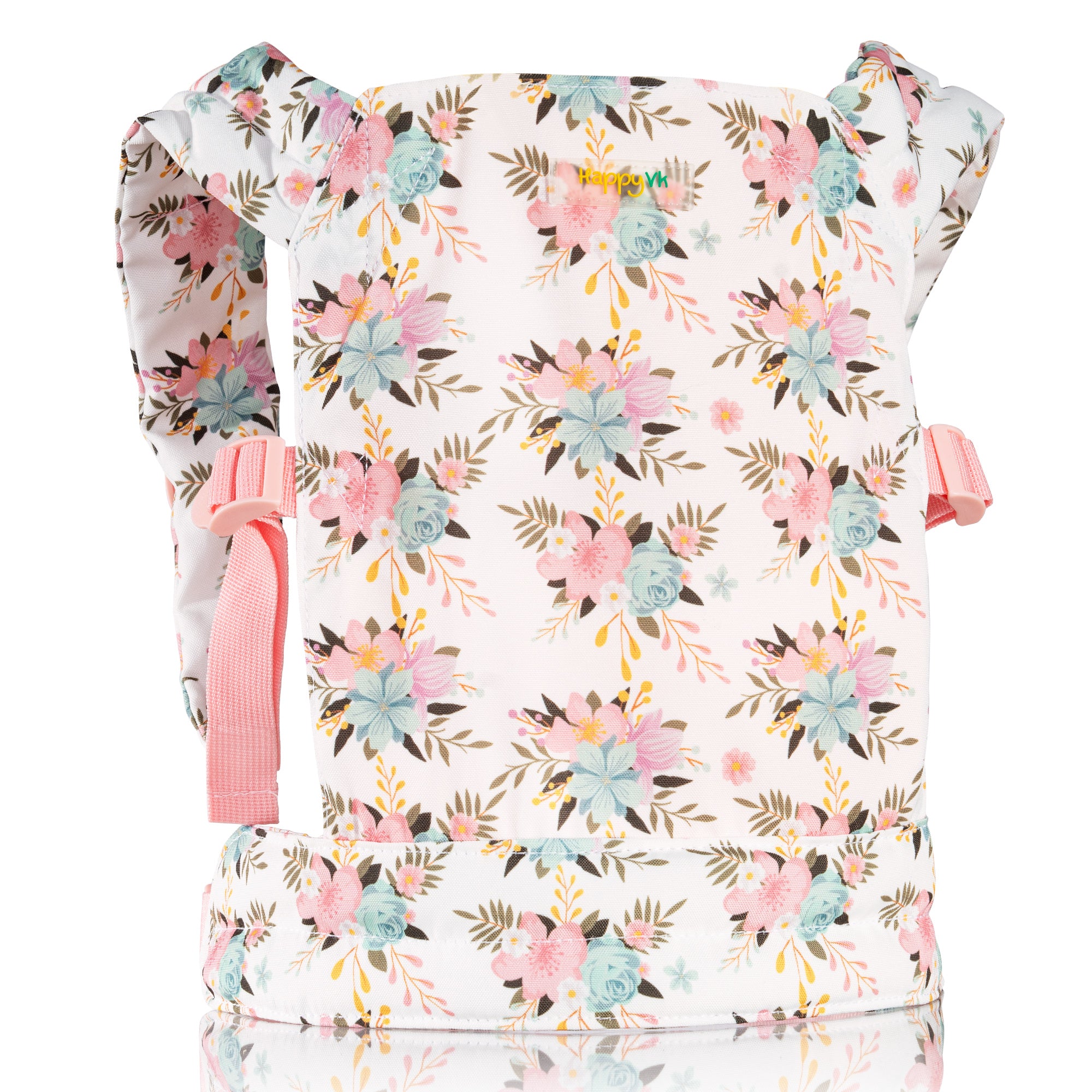 HappyVk -Baby Doll Carrier -Reborn Baby Doll Accessories -Vintage Flowers